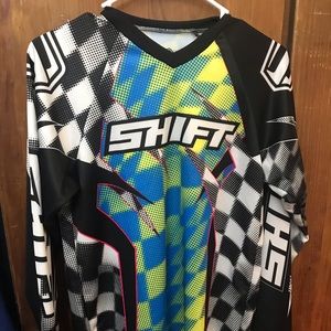 Shift dirt biking kids jersey